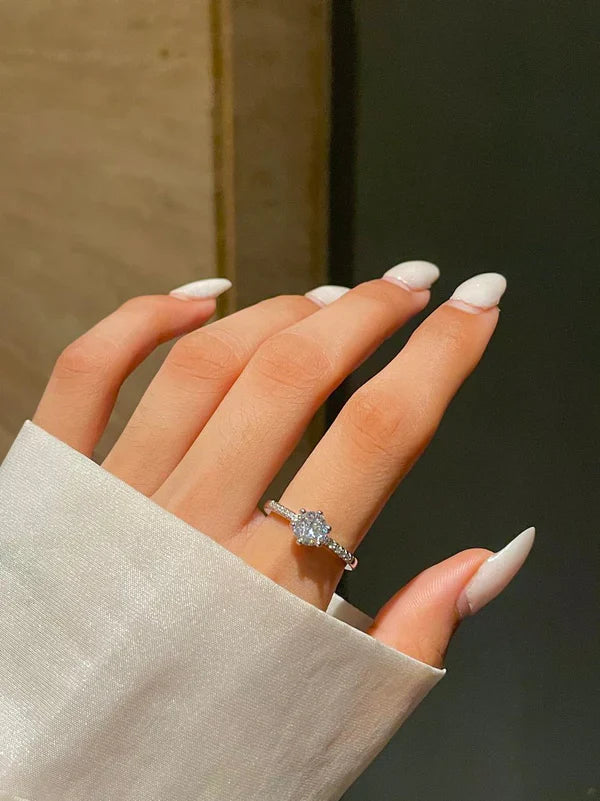 Emily in Dreams Solitaire Ring