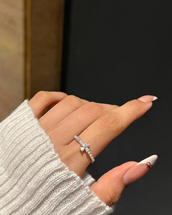 Pearly Periwinkle Ring