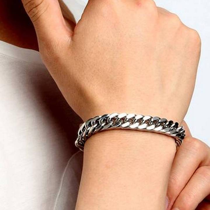 Premium Stainless Steel Cuban Link Bracelet