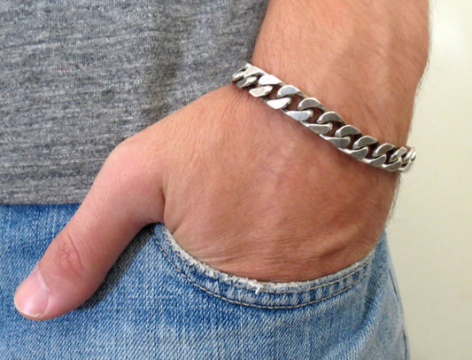 Premium Stainless Steel Cuban Link Bracelet