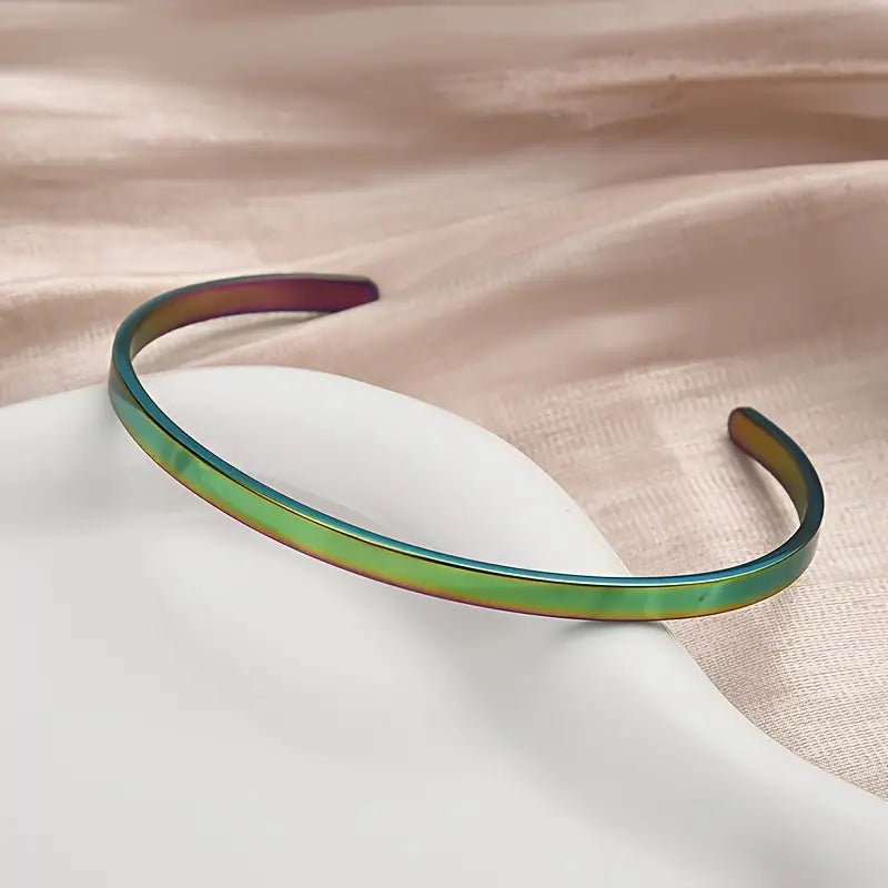 Minimalist Silver Cuff Bracelet ✨🌿